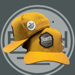 Boné BORTH CLASSIC " Caramelo Aba Curva"